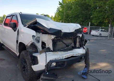 2021 Chevrolet Silverado 1500 4Wd Short Bed Rst/4Wd Standard Bed Rst из США, поврежденный, VIN 1GCUYEEL8MZ421055